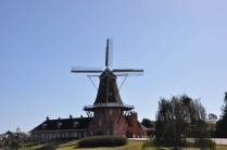 Moinho, símbolo da holandês, em Castrolanda, distrito de Castro - PR